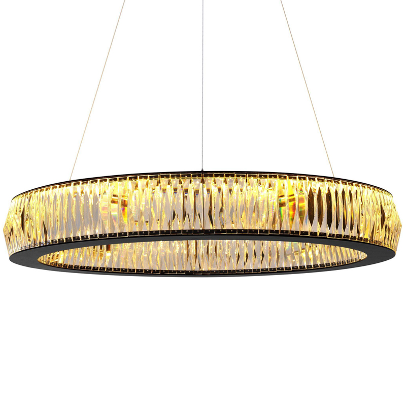 Люстра Eichholtz Chandelier Vancouver L Черный Прозрачный (Transparent) Люстра Eichholtz Chandelier Vancouver L Черный Прозрачный (Transparent) в Орле | Loft Concept