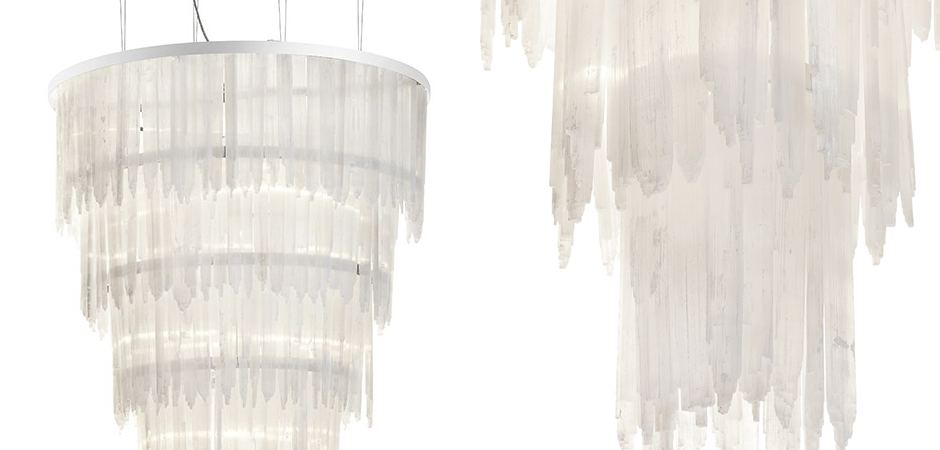 Люстра LAMP SELENITE ROUND chromium 80 Люстра LAMP SELENITE ROUND chromium 80 - Loft-Concept в Орле