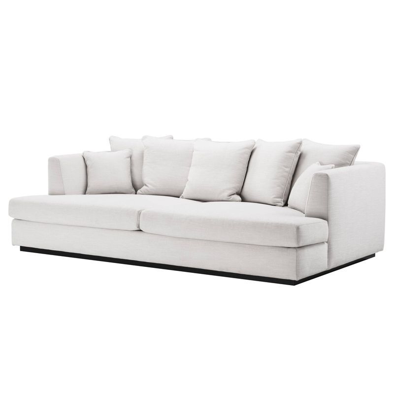 Диван Eichholtz Sofa Taylor Lounge Белый Черный в Орле | Loft Concept 
