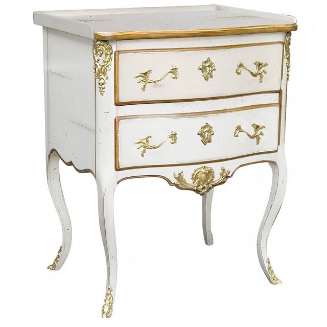 Комод L.XV CHEST OF DRAWERS White Бронза Белый Комод L.XV CHEST OF DRAWERS White Бронза Белый в Орле | Loft Concept
