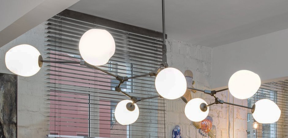 Люстра Сrumpled Bubble White Glass Люстра Сrumpled Bubble White Glass - Loft-Concept в Орле