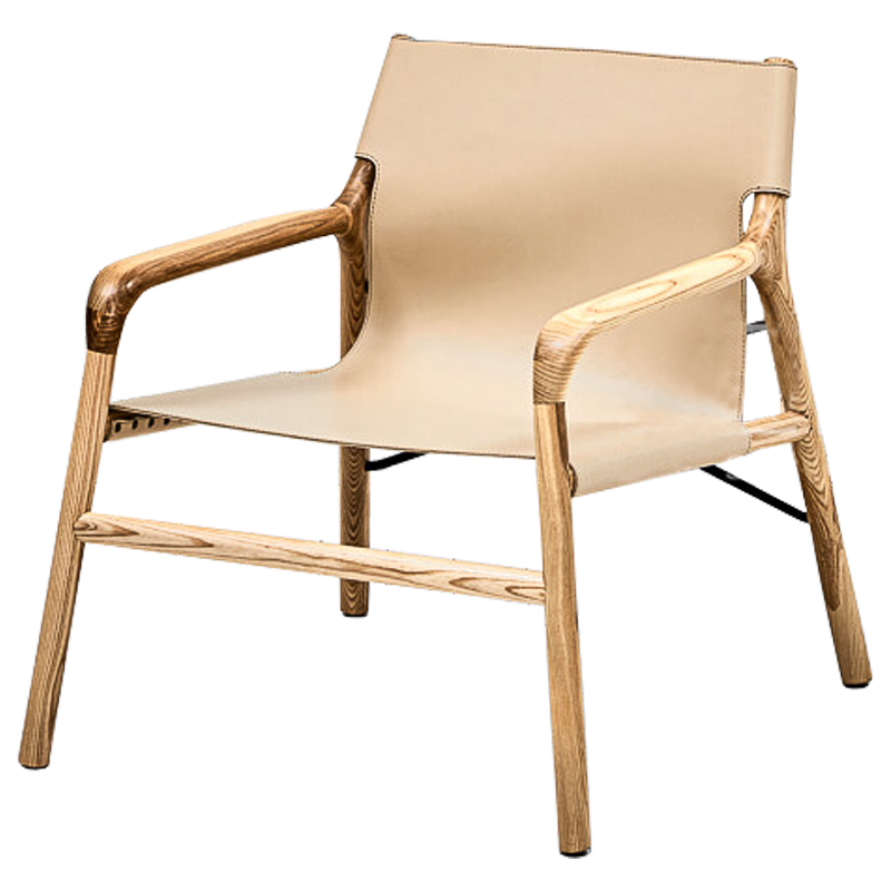 Кресло Sybille Chair Бежевый Древесина в Орле | Loft Concept 