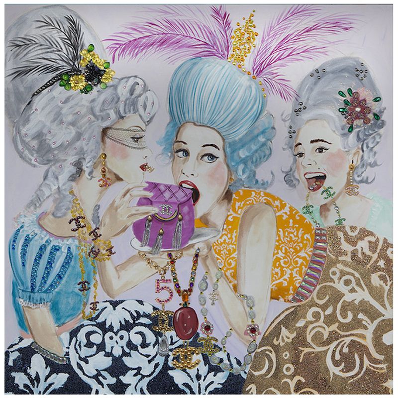 Картина Court Ladies Мульти Картина Court Ladies Мульти в Орле | Loft Concept