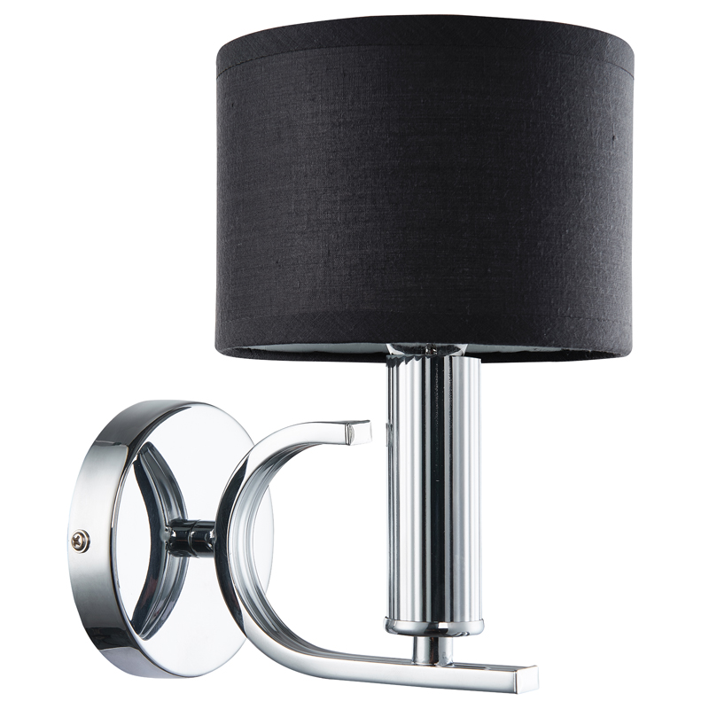 Бра Yvette Sconce Хром Черный Прозрачный Бра Yvette Sconce Хром Черный Прозрачный в Орле | Loft Concept