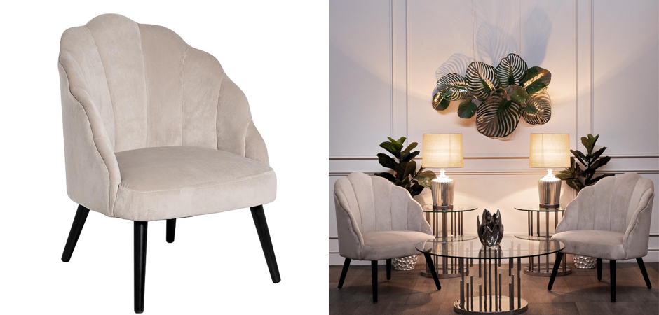 Кресло FolioFlower Armchair beige Кресло FolioFlower Armchair beige - Loft-Concept в Орле