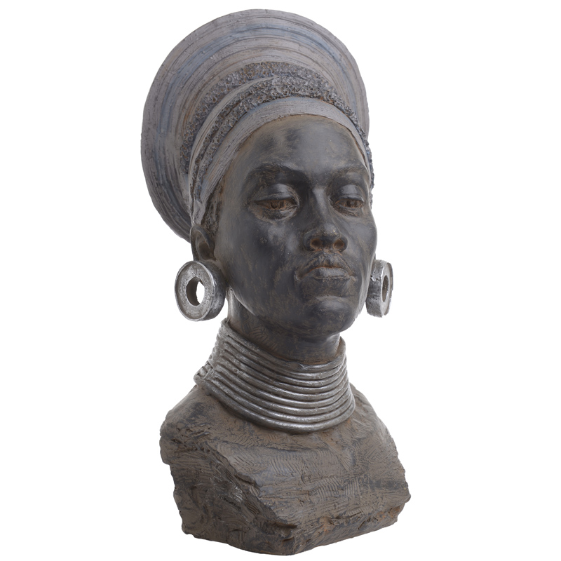 Статуэтка African Woman #2 Бежево-серый Статуэтка African Woman #2 Бежево-серый в Орле | Loft Concept