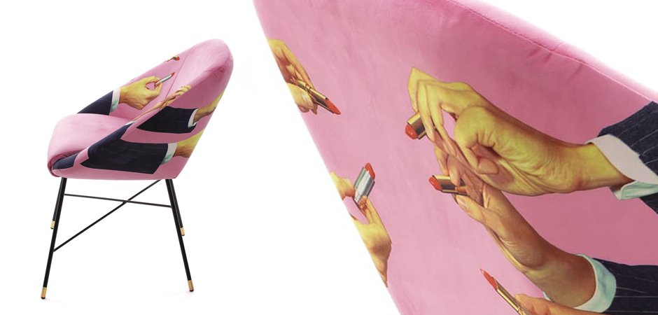 Кресло Seletti Padded Chair Lipsticks Pink Кресло Seletti Padded Chair Lipsticks Pink - Loft-Concept в Орле