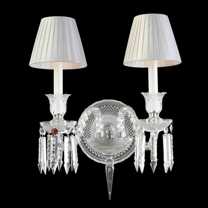 Бра BACCARAT Solstice Comete Wall Lamp 2 Прозрачное Стекло Бра BACCARAT Solstice Comete Wall Lamp 2 Прозрачное Стекло в Орле | Loft Concept