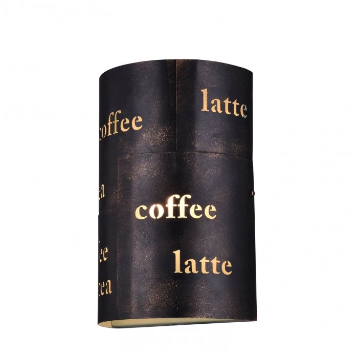 Настенный светильник Bar Coffee Wall Коричневый винтаж Настенный светильник Bar Coffee Wall Коричневый винтаж в Орле | Loft Concept