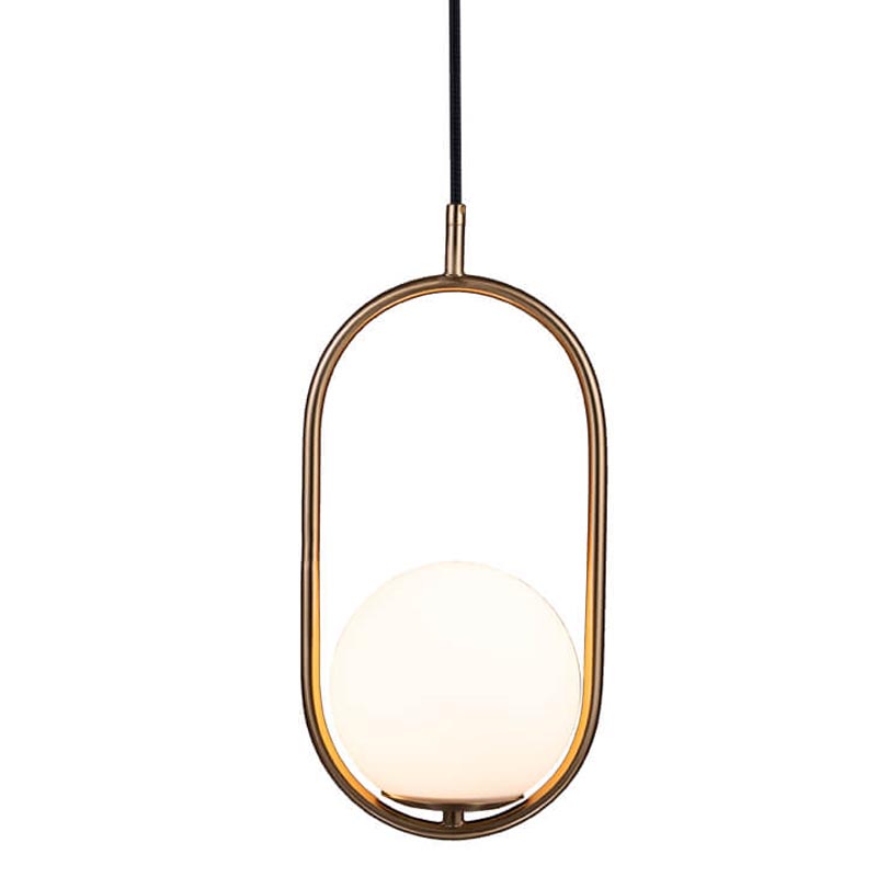 Подвесной светильник B.LUX C Ball oval copper Белый Медь Подвесной светильник B.LUX C Ball oval copper Белый Медь в Орле | Loft Concept