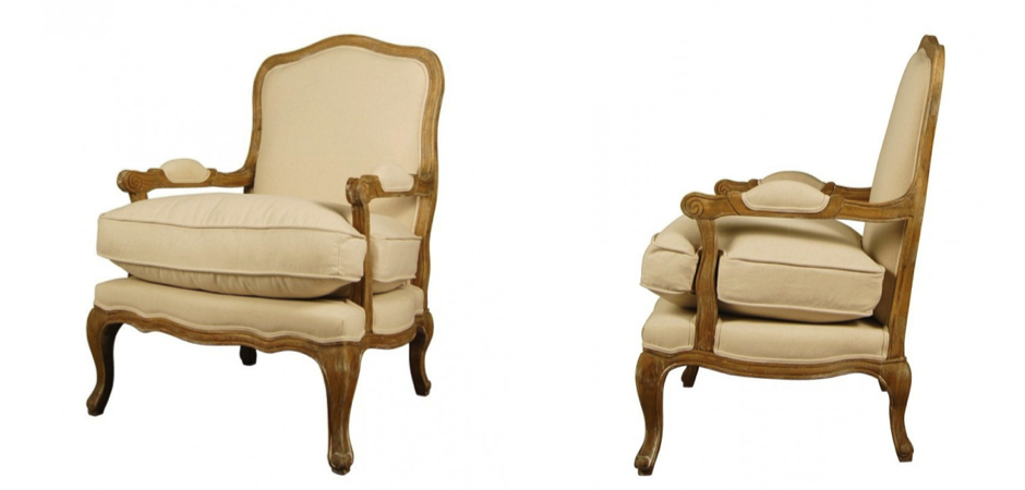 Кресло French Provence ArmChair Shebbi Light Кресло French Provence ArmChair Shebbi Light - Loft-Concept в Орле