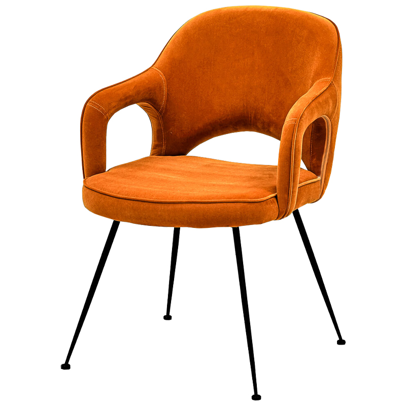 Стул Taube Stool Orange Оранжевый Черный Стул Taube Stool Orange Оранжевый Черный в Орле | Loft Concept