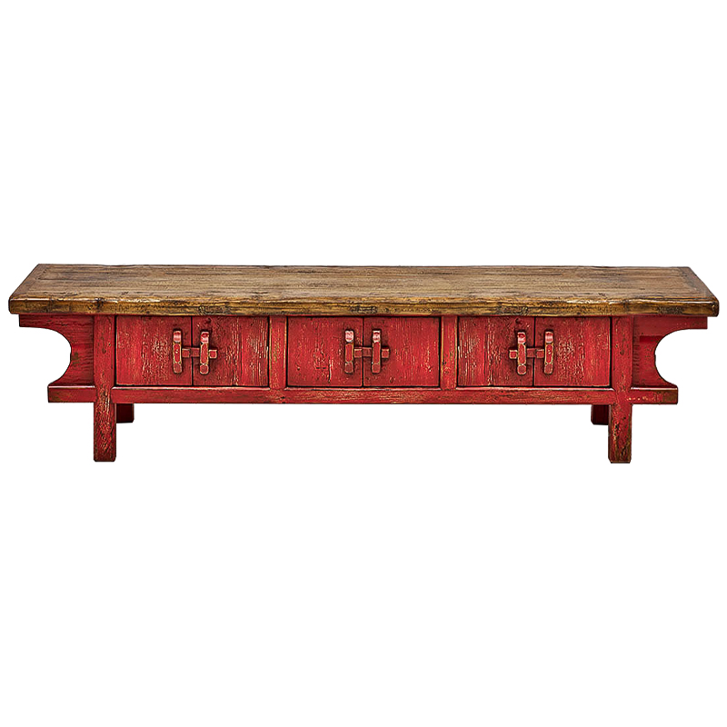 Тумба Chinoiserie TV stand Древесина Красный в Орле | Loft Concept 