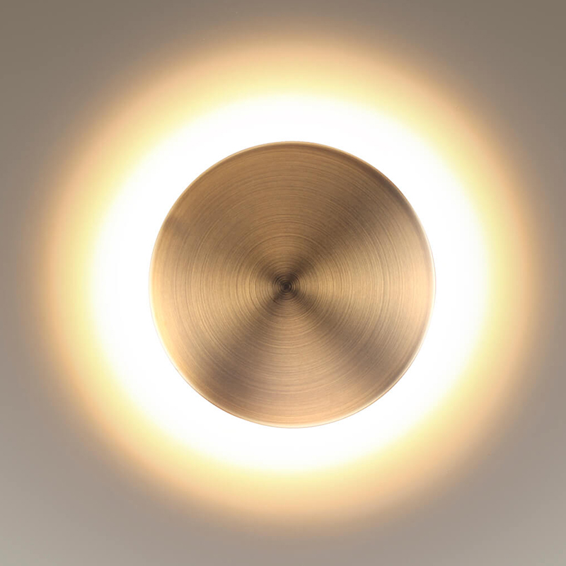 Бра Disco Piatto Bronze Sconce Бронза Бра Disco Piatto Bronze Sconce Бронза в Орле | Loft Concept