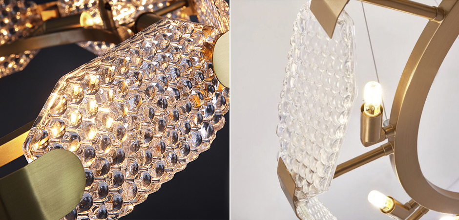 Люстра Ring shaped crystal chandelier Люстра Ring shaped crystal chandelier - Loft-Concept в Орле