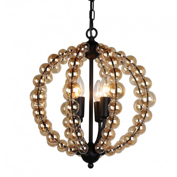Люстра Amber Bamboo Pendant Черный Янтарь (Amber) Люстра Amber Bamboo Pendant Черный Янтарь (Amber) в Орле | Loft Concept