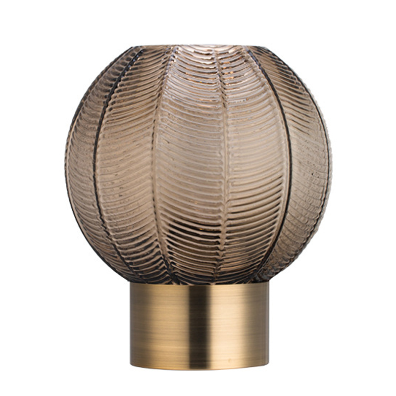 Ваза Vase Golden Throat Ball Gray Серый Глянцевое золото Ваза Vase Golden Throat Ball Gray Серый Глянцевое золото в Орле | Loft Concept