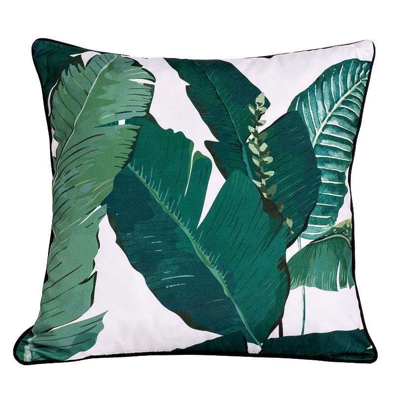 Подушка Tropical Leaves Зеленый Подушка Tropical Leaves Зеленый в Орле | Loft Concept