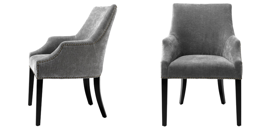 Стул Eichholtz Dining Chair Legacy grey Стул Eichholtz Dining Chair Legacy grey - Loft-Concept в Орле