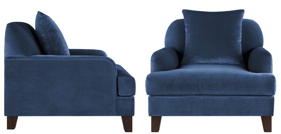 Кресло Grace Deep Blue Кресло Grace Deep Blue - Loft-Concept в Орле