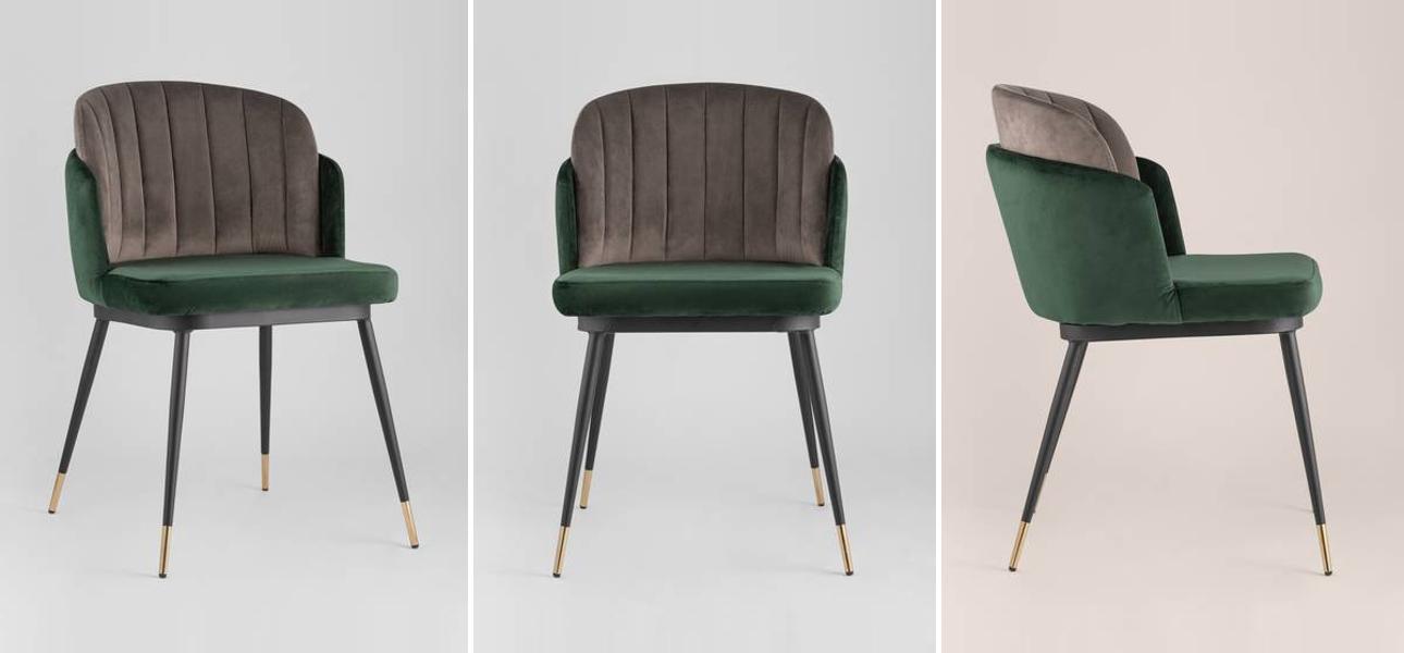 Стул Penelope Chair Зеленый Цвет - фото