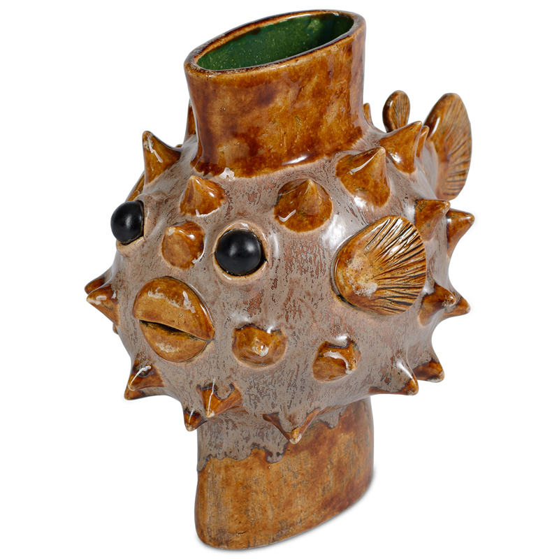 Ваза Puffer Fish Vase Карамель Ваза Puffer Fish Vase Карамель в Орле | Loft Concept