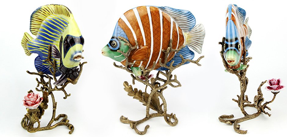 Статуэтка рыба coral fish I Статуэтка рыба coral fish I - Loft-Concept в Орле