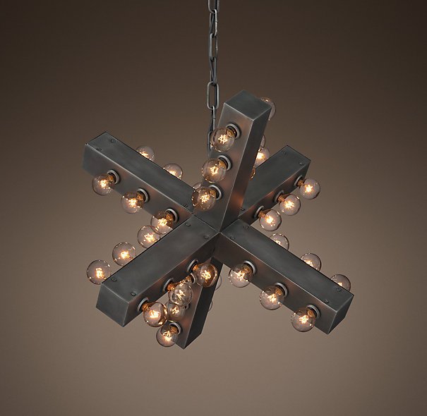 Люстра Nero Chandelier 56 Черный Люстра Nero Chandelier 56 Черный в Орле | Loft Concept
