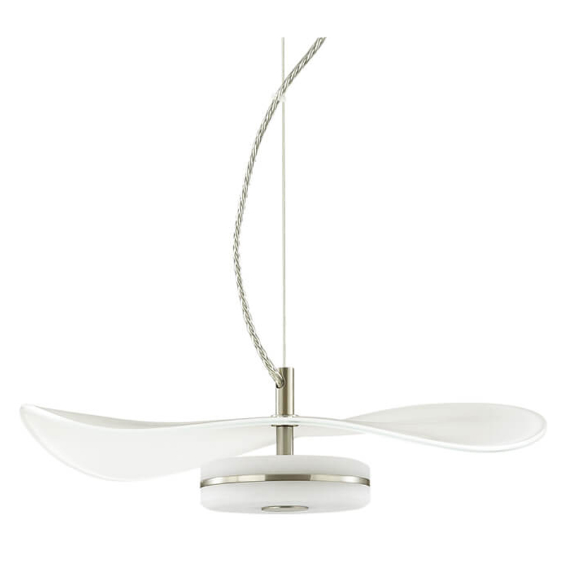 Подвесной светильник Floaty White Hanging lamp Белый Никель Подвесной светильник Floaty White Hanging lamp Белый Никель в Орле | Loft Concept