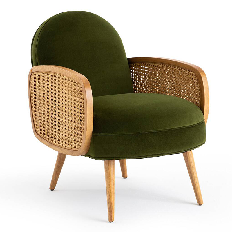Кресло Morten Wicker Green Armchair Зеленый Кресло Morten Wicker Green Armchair Зеленый в Орле | Loft Concept