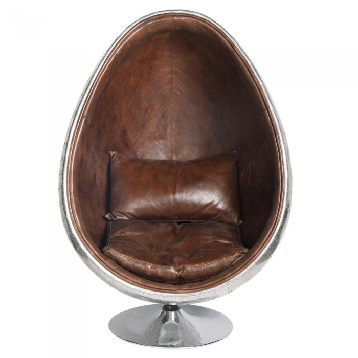 Кресло яйцо Aviator Egg Chair Коричневый Кресло яйцо Aviator Egg Chair Коричневый в Орле | Loft Concept