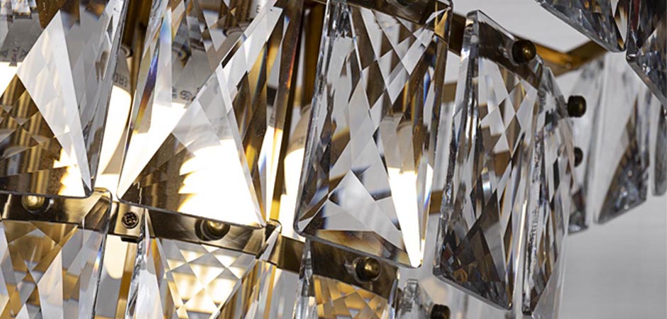 Люстра Tiers Crystal Light Chandelier brass 7 Люстра Tiers Crystal Light Chandelier brass 7 - Loft-Concept в Орле