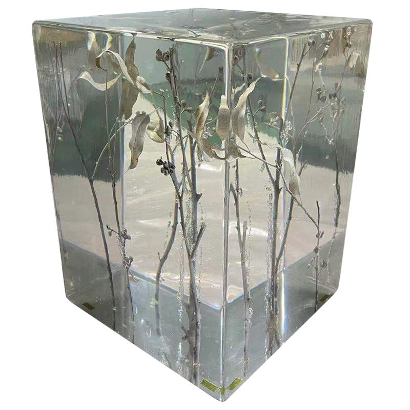 Столик из прозрачного акрила Clear Crystal Display Pedestal with Branches II Прозрачный Столик из прозрачного акрила Clear Crystal Display Pedestal with Branches II Прозрачный в Орле | Loft Concept