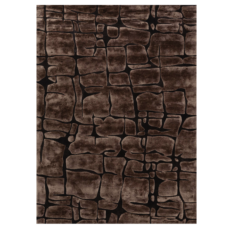 Ковёр из шерсти California Sahara Dark Коричневый Ковёр из шерсти California Sahara Dark Коричневый в Орле | Loft Concept