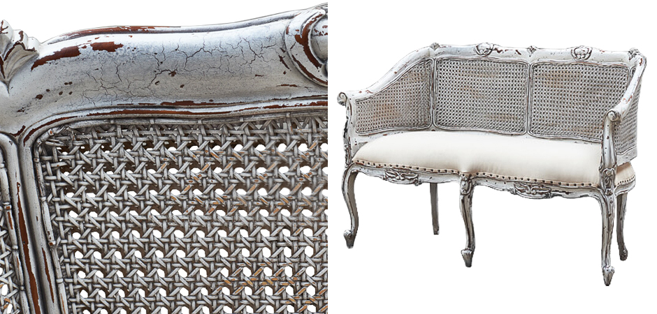 Диван Maria Antoinette Wicker Sofa Диван Maria Antoinette Wicker Sofa - Loft-Concept в Орле