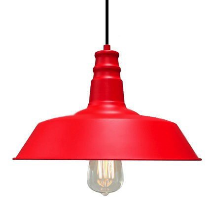 Подвесной светильник Loft Red Bell Красный Подвесной светильник Loft Red Bell Красный в Орле | Loft Concept