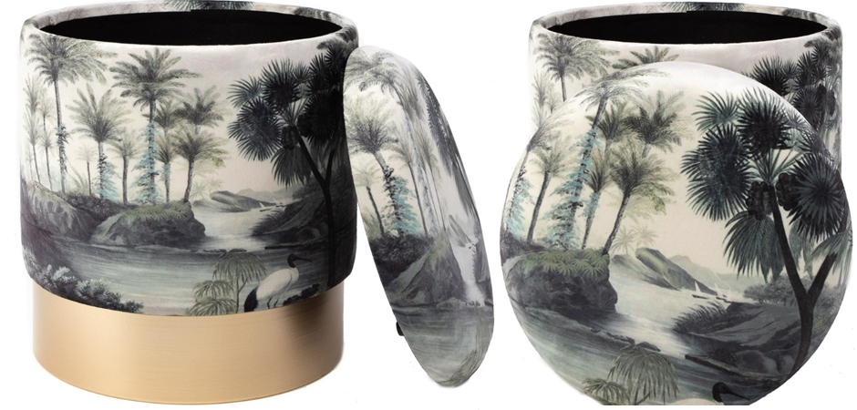 Пуф PUF Jungle Print river&tree small Пуф PUF Jungle Print river&tree small - Loft-Concept в Орле