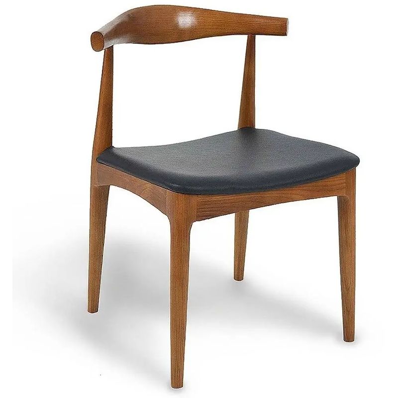 Стул Elbow HANS J.WEGNER Темный Ясень Коричневый Черный Стул Elbow HANS J.WEGNER Темный Ясень Коричневый Черный в Орле | Loft Concept