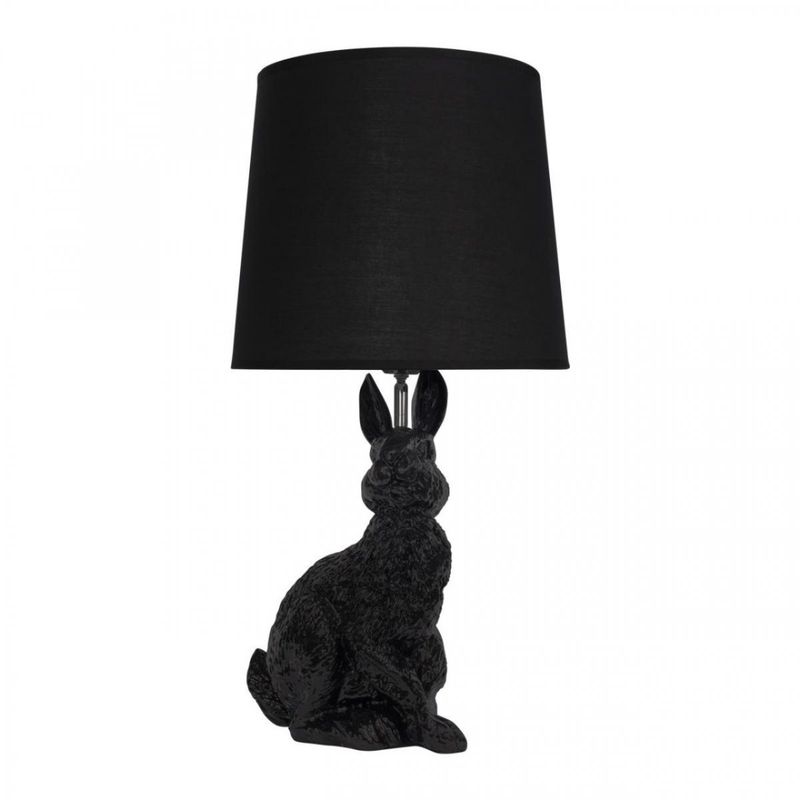 Настольная лампа Черный заяц Moooi Black Rabbit Черный Настольная лампа Черный заяц Moooi Black Rabbit Черный в Орле | Loft Concept