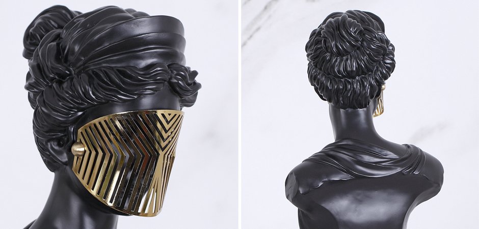 Статуэтка Bust Woman in Mask Статуэтка Bust Woman in Mask - Loft-Concept в Орле