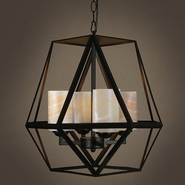 Люстра Gem Hanging Light Fixture marble Люстра Gem Hanging Light Fixture marble в Орле | Loft Concept