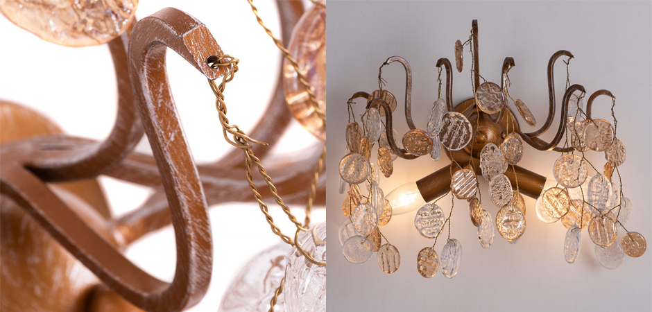 Бра FAIRYTREE Wall Lamp Amber Бра FAIRYTREE Wall Lamp Amber - Loft-Concept в Орле