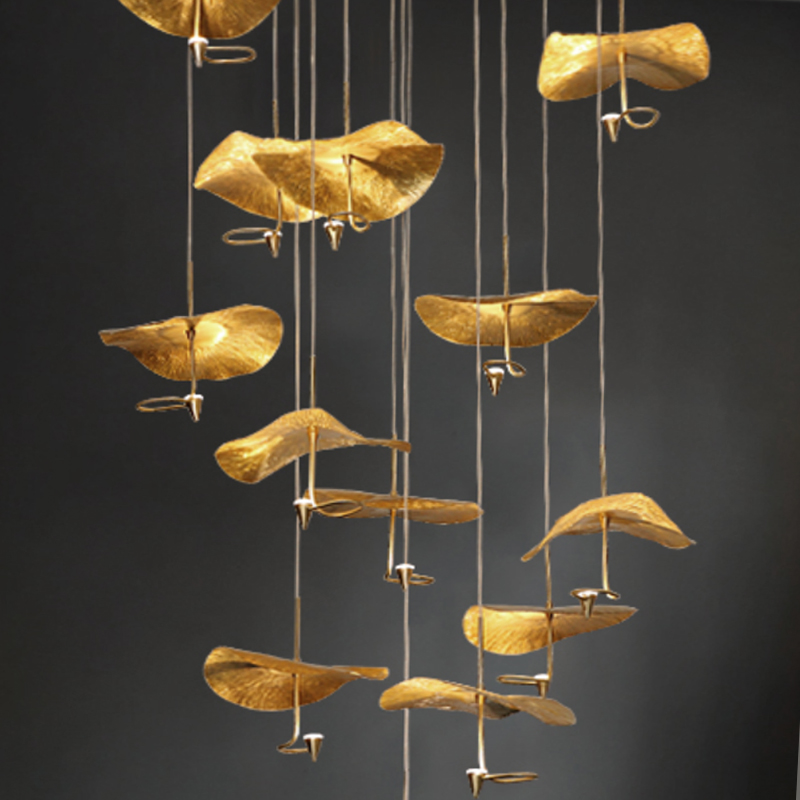 Alda Chandelier Золотой Alda Chandelier Золотой в Орле | Loft Concept