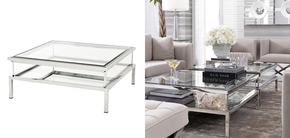Журнальный стол Eichholtz Coffee Table Harvey Журнальный стол Eichholtz Coffee Table Harvey - Loft-Concept в Орле
