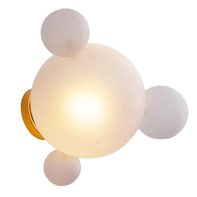 Бра Giopato & Coombes Bolle Wall 04 Bubbles white Белый Золотой Бра Giopato & Coombes Bolle Wall 04 Bubbles white Белый Золотой в Орле | Loft Concept