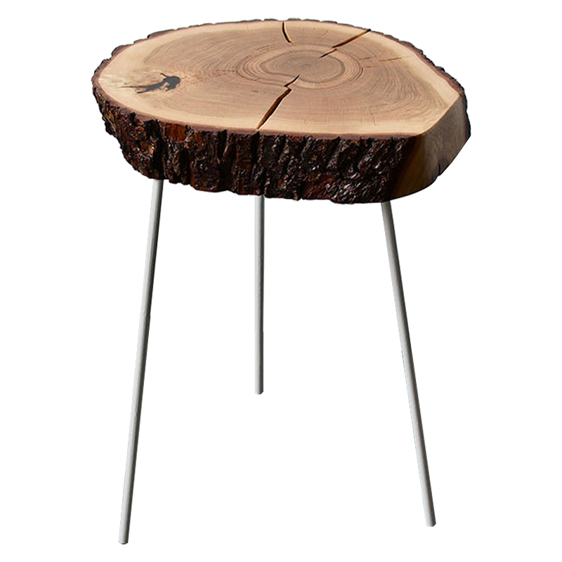 Приставной стол Grant Industrial Metal Rust Side Table Светлый дуб Коричневый Черный Приставной стол Grant Industrial Metal Rust Side Table Светлый дуб Коричневый Черный в Орле | Loft Concept