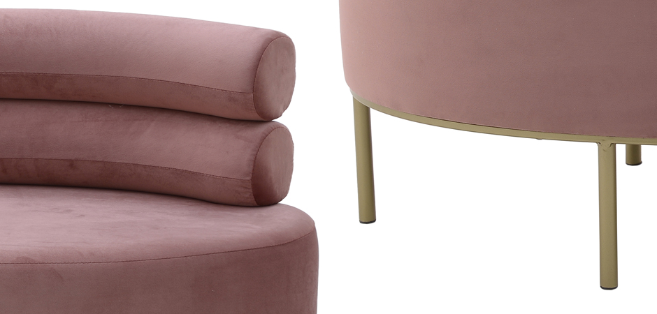 Кушетка Fening Lounge Pink Кушетка Fening Lounge Pink - Loft-Concept в Орле