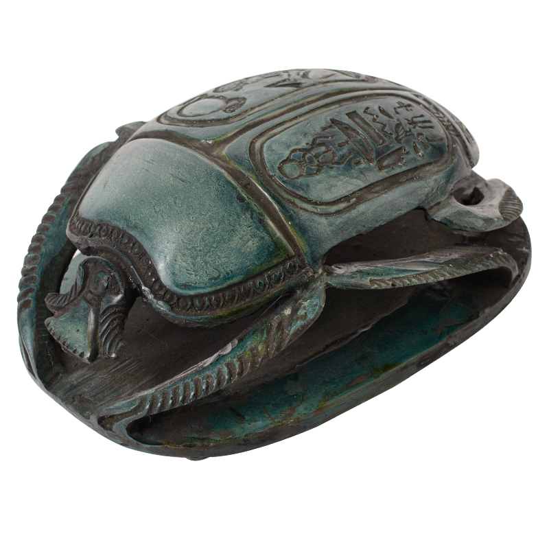 Статуэтка Скарабей Scarab Beetle dark green 2 Зеленый Статуэтка Скарабей Scarab Beetle dark green 2 Зеленый в Орле | Loft Concept