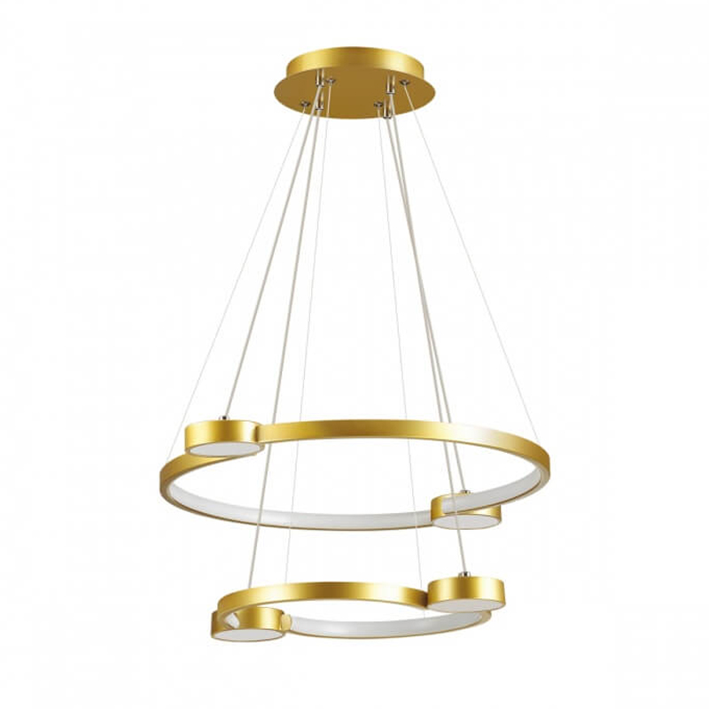 Люстра Lerida Round Золотая Золотой Люстра Lerida Round Золотая Золотой в Орле | Loft Concept