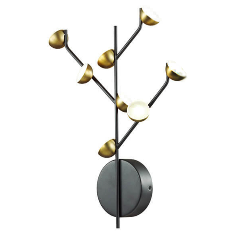 Бра Bloom Wall lamp Латунь Черный Бра Bloom Wall lamp Латунь Черный в Орле | Loft Concept